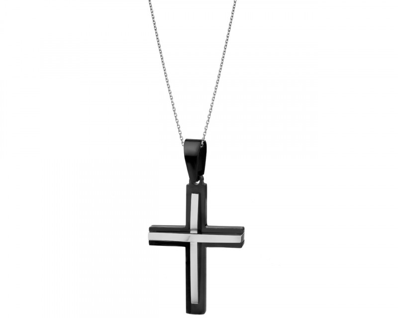 Stainless steel pendant - cross