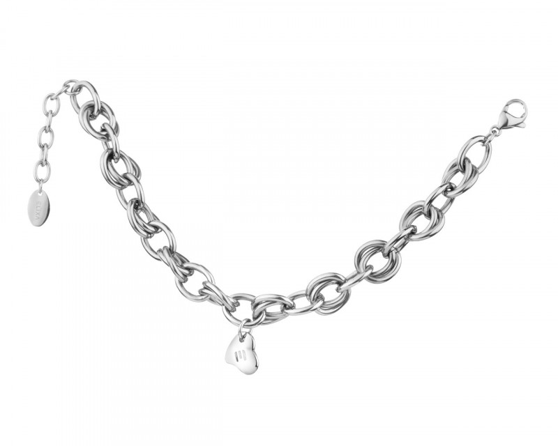 Stainless Steel Bracelet - Heart