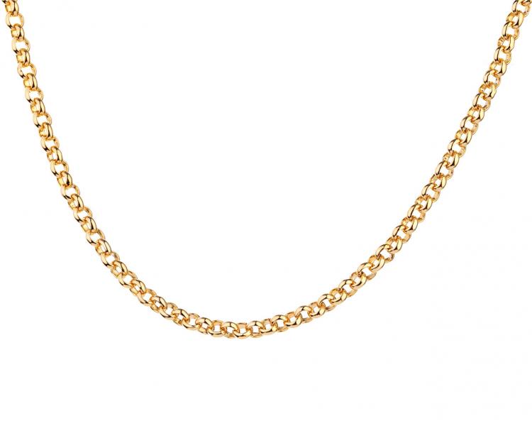 Gold-Plated Brass Necklace 